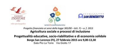 locandina semi di cambiamento formazione agricoltura sociale