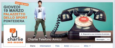 charlie telefono amico incontra gli studenti di Pontedera